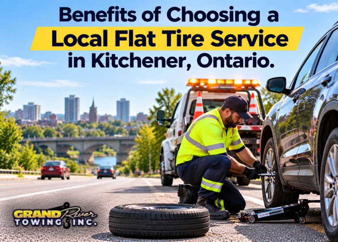 Benefits of Choosing a Local Flat Tire Service in Kitchener, Ontario
